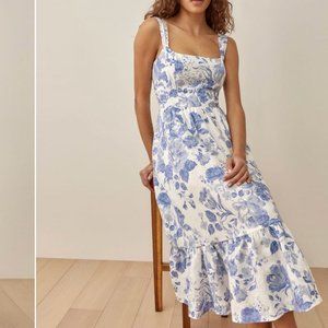 Bucatini Linen Dress in Lucerne Size 4